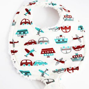Boys Binky Boutique Bib NWT